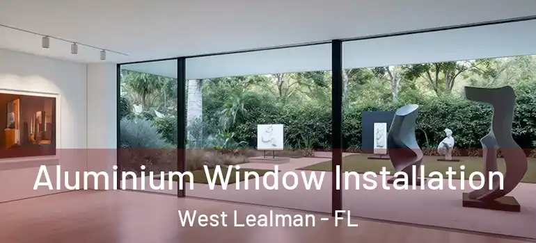 Aluminium Window Installation West Lealman - FL