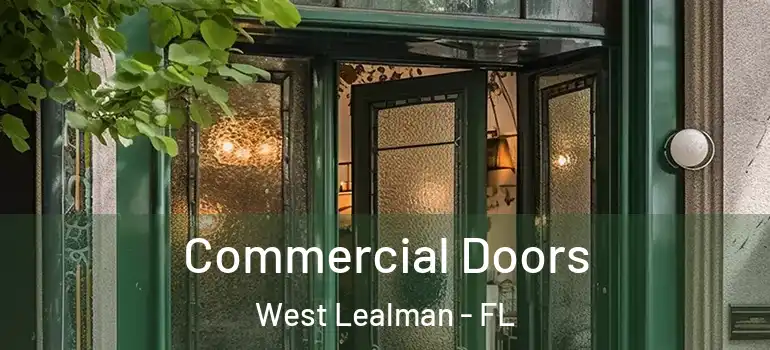 Commercial Doors West Lealman - FL