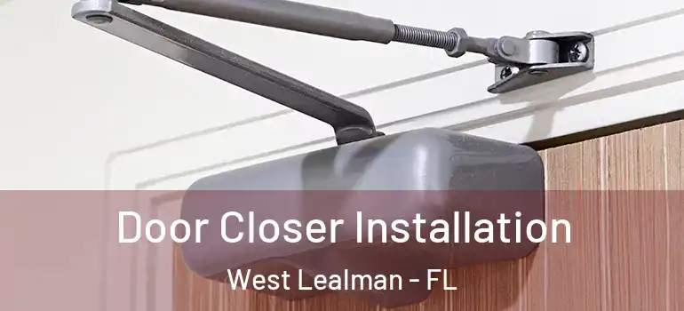 Door Closer Installation West Lealman - FL