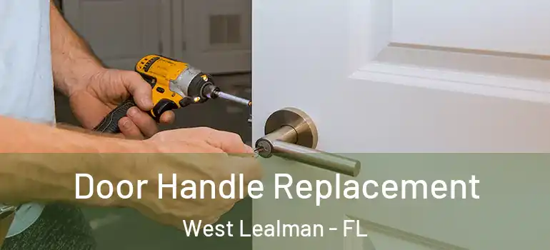 Door Handle Replacement West Lealman - FL