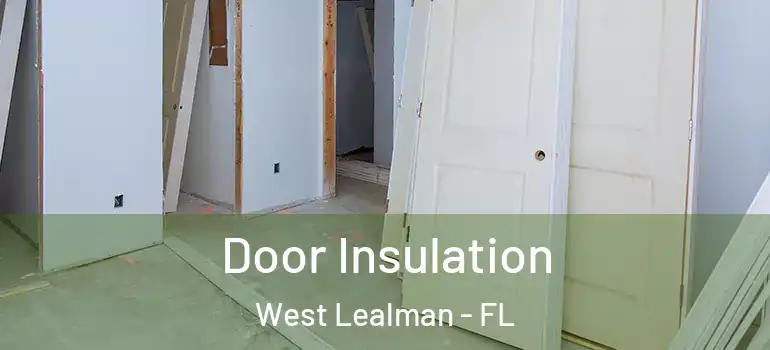 Door Insulation West Lealman - FL