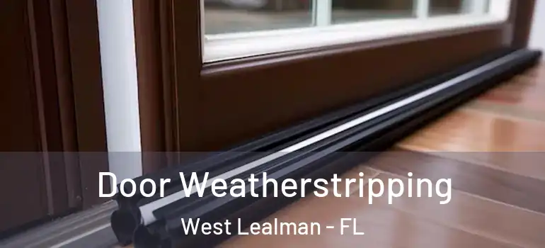 Door Weatherstripping West Lealman - FL