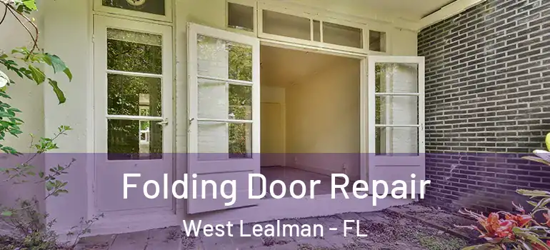 Folding Door Repair West Lealman - FL