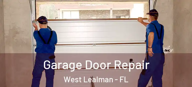 Garage Door Repair West Lealman - FL