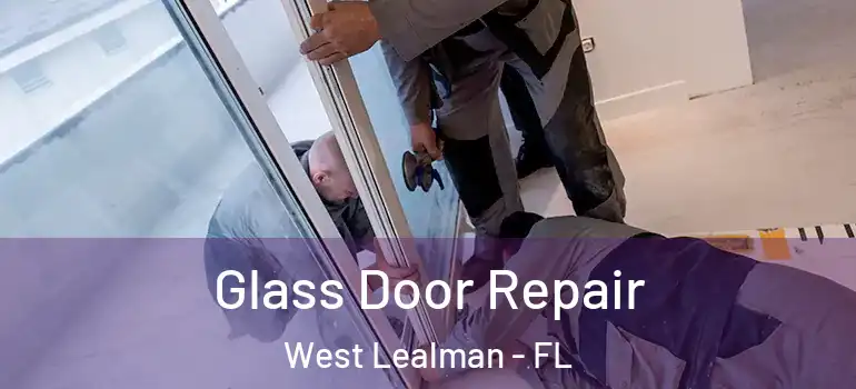 Glass Door Repair West Lealman - FL