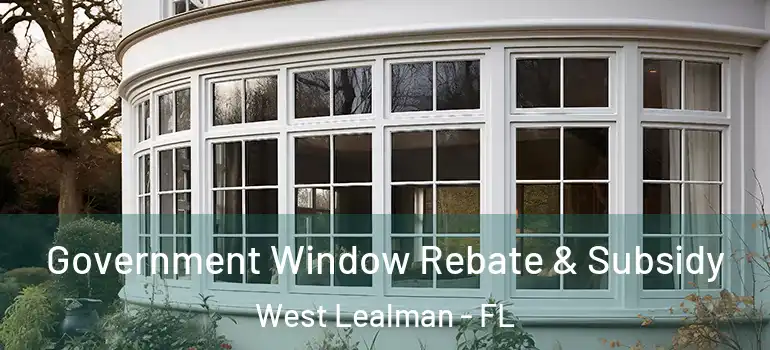 Government Window Rebate & Subsidy West Lealman - FL
