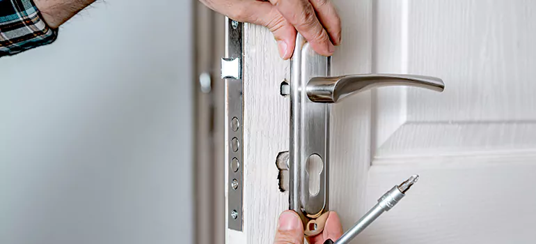 Front Door Knob Repair in West Lealman, FL