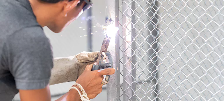 Commercial Mesh Door Repair in West Lealman, FL