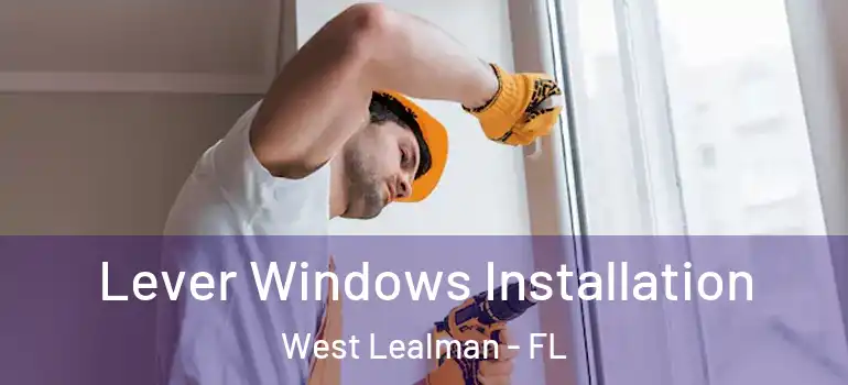 Lever Windows Installation West Lealman - FL