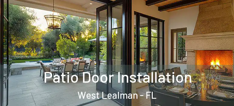 Patio Door Installation West Lealman - FL