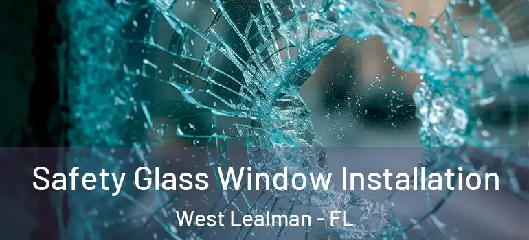 Safety Glass Window Installation West Lealman - FL