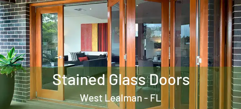 Stained Glass Doors West Lealman - FL