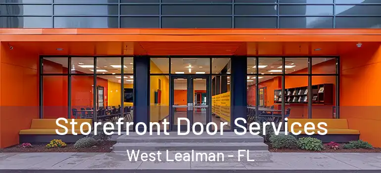 Storefront Door Services West Lealman - FL