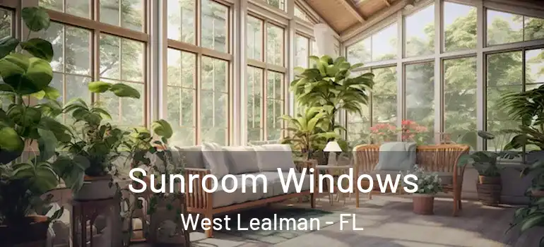 Sunroom Windows West Lealman - FL