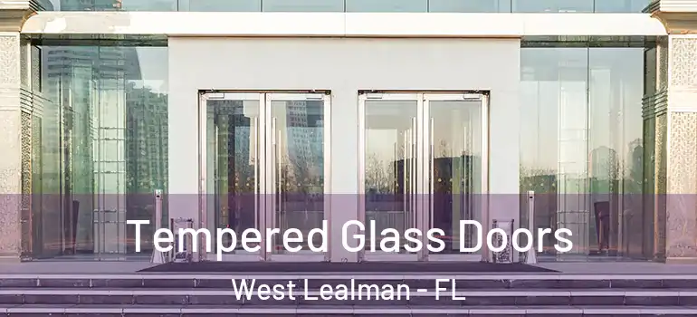 Tempered Glass Doors West Lealman - FL