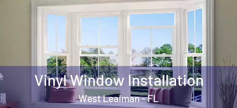Vinyl Window Installation West Lealman - FL