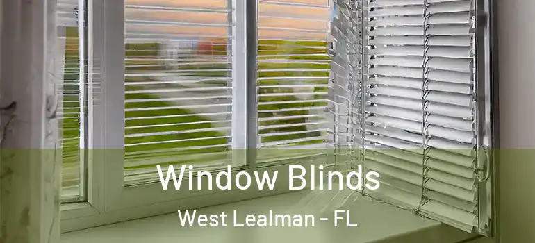 Window Blinds West Lealman - FL