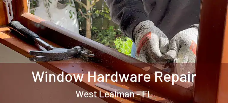 Window Hardware Repair West Lealman - FL