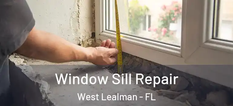 Window Sill Repair West Lealman - FL
