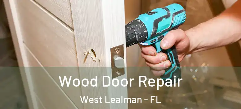 Wood Door Repair West Lealman - FL